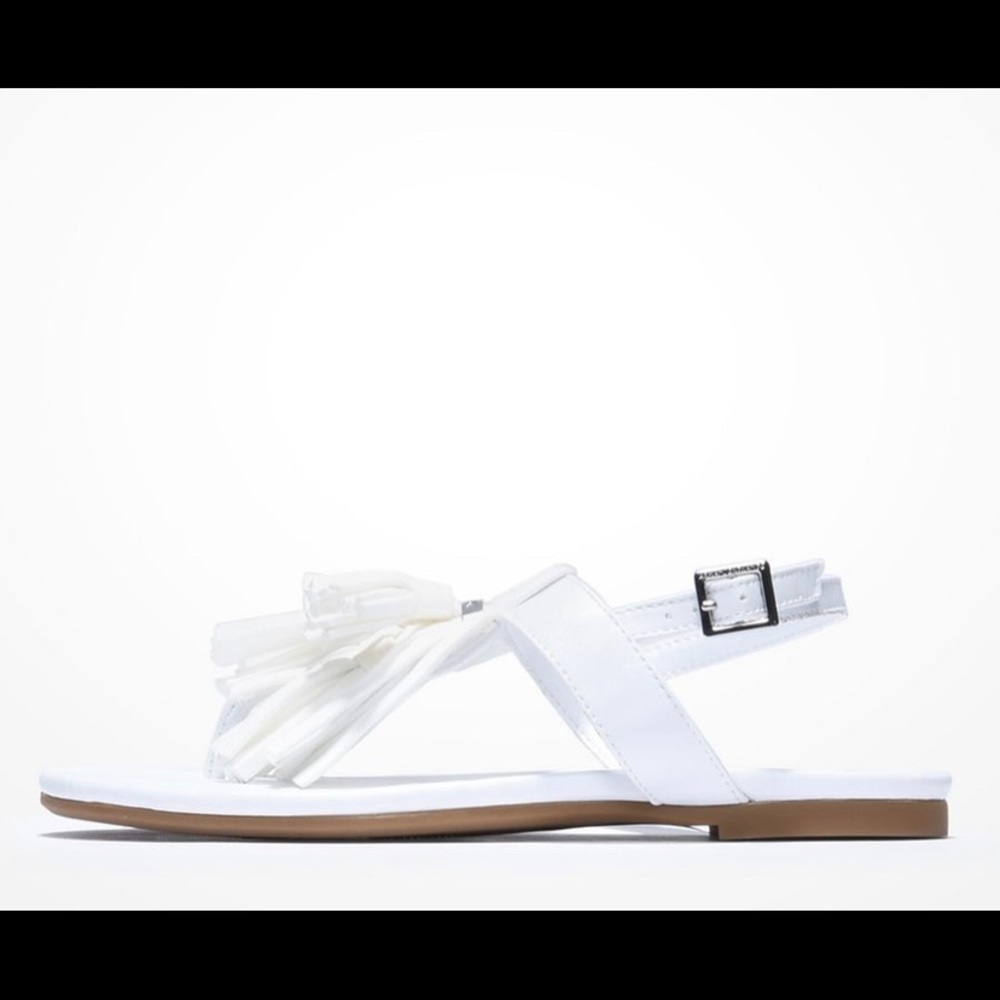 NWT Armani exchange tassel sandals